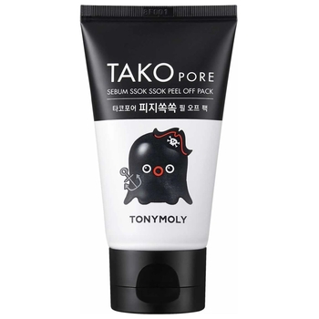 Маска-плівка для контролю себуму Tony Moly Tako Pore Sebum Ssok Ssok Peel Off Pack, 60 мл - Pampik - 2