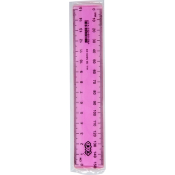 Лінійка Zibi Smart Line 15 см (ZB.5600-99) - Pampik