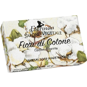 Мило натуральне Florinda Квіти хлопка, 50 г - Pampik