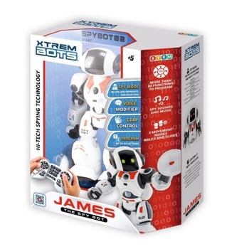 Робот-шпигун Blue Rocket Xtrem Bots Джеймс Stem (XT3803084) - Pampik - 4