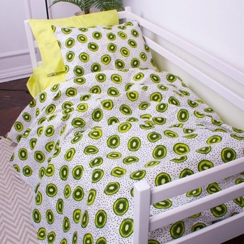 Простирадло MirSon Kids Time Бязь, 17-0523, Kiwi - Pampik - 4