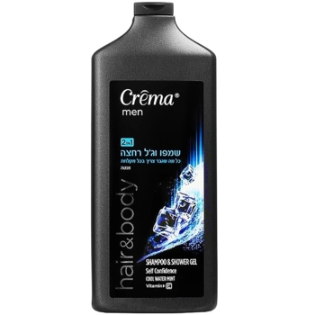 Шампунь и гель для душа 2 в 1 Crema Men, 700 мл - Pampik