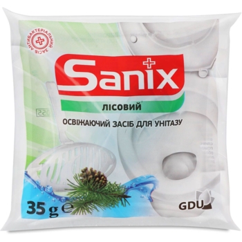 Освежающее средство для унитазов Sanix Лесной 35 г - Pampik