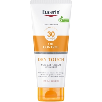 Солнцезащитный ультралегкий гель-крем Eucerin Oil Control SPF 30 с матирующим эффектом, 200 мл - Pampik