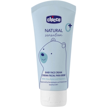 Крем для обличчя Chicco Natural Sensation Baby Face Cream з маслом ши та рисовою олією 50 мл (11521.00) - Pampik