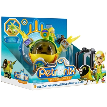 Ігровий набір Petronix Defenders Мега-трансформер Поллі та фігурка Джії (123195) - Pampik - 11