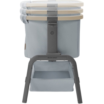 Приставне ліжечко Maxi-Cosi Iora Beyond Grey Eco, сіре (2106052110) - Pampik - 6