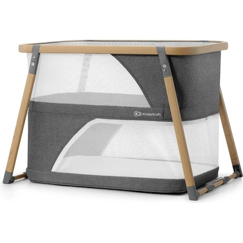 Ліжко-манеж 4 в 1 Kinderkraft Sofi сіре (00-00158099) - Pampik - 2
