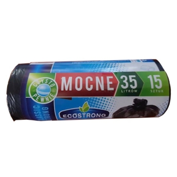 Пакети для сміття Sipeko LDPE, 35 л, 15 шт. - Pampik