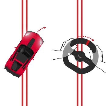 Автомобиль на радиоуправлении Sharper Image Corvette ZR1 1:16, красный (1212016951) - Pampik - 7