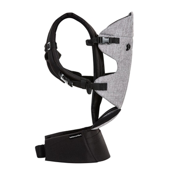 Сумка-переноска Bebe Confort GO 4, Black Chic, світло-сіра з чорним, (2675666210) - Pampik - 2
