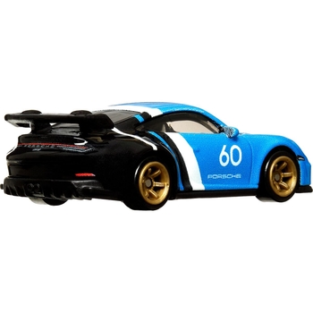 Автомодель Hot Wheels Car Culture Porsche 911 GF3 блакитна з чорним (FPY86/HKC44) - Pampik - 5