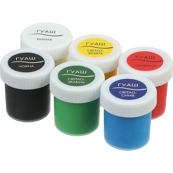 Гуаш Zibi Kids Line Classic 6 кольорів (ZB.6610) - Pampik - 2