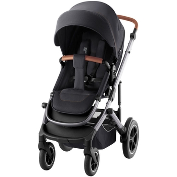 Прогулянкова коляска Britax-Romer Smile 5Z Fossil Grey, темно-сіра (2000037978) - Pampik