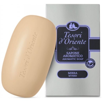 Парфюмерное твердое крем-мыло Tesori d’Oriente Мирра, 150 г - Pampik