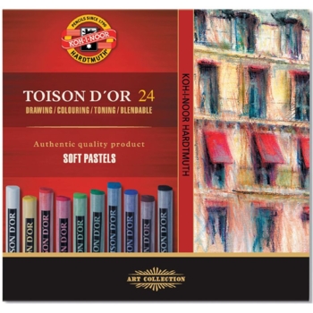 Мел-пастель Koh-i-Noor Toison Dor 24 цвета (8514) - Pampik
