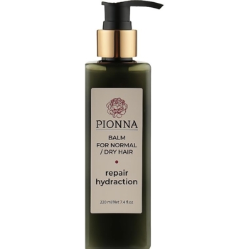 Бальзам для нормального та сухого волосся Pionna Balm For Normal Dry Hair, 220 мл - Pampik