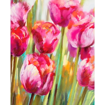 Алмазная мозаика Santi Тюльпаны, 40х50 см (954355) - Pampik