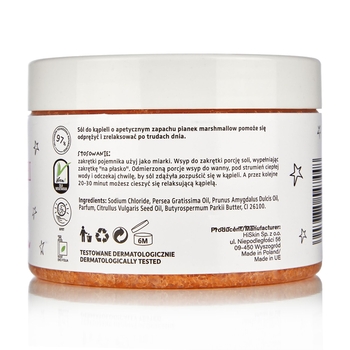 Соль для ванн HiSkin Crazy Body Marshmallow 300 г - Pampik - 3