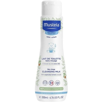 Очищаюче дитяче молочко для тіла Mustela Cleansing Milk 200 мл - Pampik