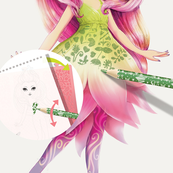 Набор для творчества Nebulous Stars Скетчбук: Петулия, мотивы леса (11103) - Pampik - 4