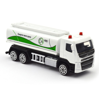 Автомодель TechnoDrive Volvo Газовоз UPG белая (250301) - Pampik - 7