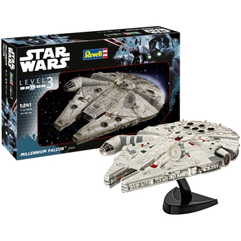 Збірна модель Revell Космічний корабель Millennium Falcon, рівень 3, масштаб 1:241, 20 деталей (RVL-03600) - Pampik - 6