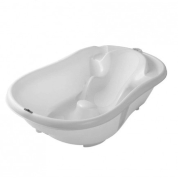 Ванночка с анатомической горкой OK Baby Onda Evolution, белая (38081600) - Pampik