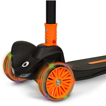 Самокат Lionelo Timmy Orange Black, чорно-помаранчевий - Pampik - 8