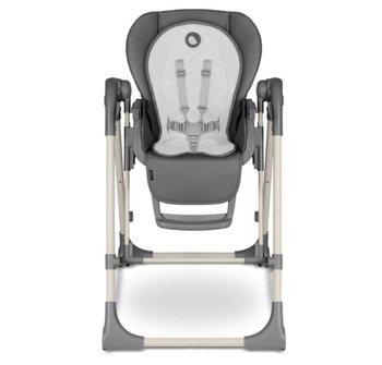 Стільчик для годування Lionelo Laurice Grey Stone, з функцією гойдалки, темно-сірий - Pampik - 3