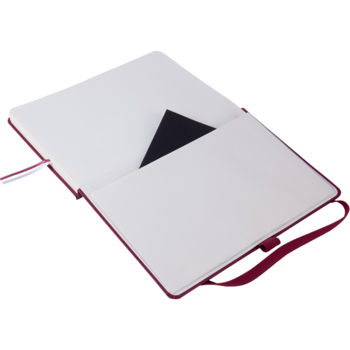 Книга записная Axent Partner Prime, A5, в клеточку, 96 листов, винная (8305-46-A) - Pampik - 5