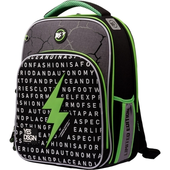 Рюкзак каркасний Yes S-78 Lightning, черный (559389) - Pampik