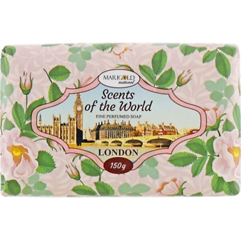 Мило тверде Marigold Natural Scents of the World London, 150 г - Pampik