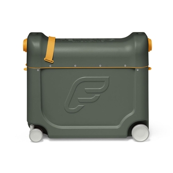Валіза-ліжечко для подорожей Stokke JetKids Bedbox Golden Olive, темно-зелена (534507) - Pampik - 2