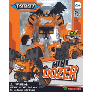 Іграшка-трансформер Tobot Детективи Галактики С3 міні Дозер (301146) - Pampik - 4