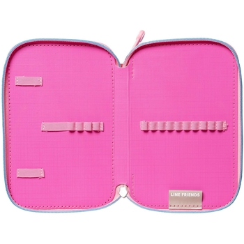 Пенал жесткий Yes HP-01 Line Friends, 13х21х4 см, голубой (533386) - Pampik - 3