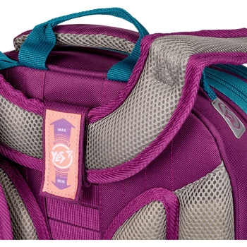 Рюкзак каркасний Yes H-12 Corgi, сиреневый с серым (559020) - Pampik - 5