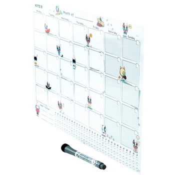 Планер настінний Kite Funny dogs на місяць сухостираємий А3 (K22-470-3) - Pampik - 2