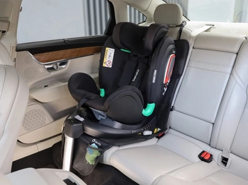 Захисний чохол під автокрісло Lionelo Sikker Black Carbon, чорний - Pampik - 7