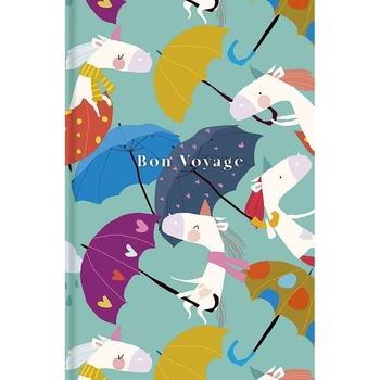 Блокнот для записів MonAmi, A6, в клітинку, 80 арк., єдинороги (A6-IC-080-7018K) - Pampik