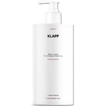 Очищающее молочко для лица Klapp Triple Action Cleansing Milk 500 мл - Pampik
