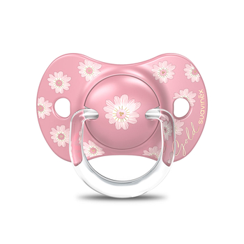 Пустышка физиологическая Suavinex Gold Edition, +18 мес., розовая (307861) - Pampik