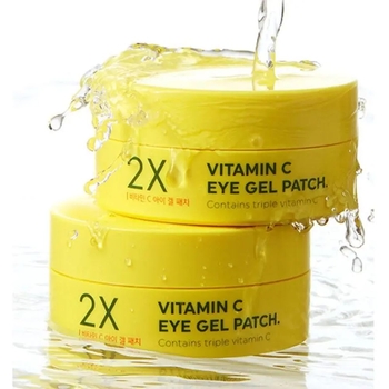 Патчи для зоны вокруг глаз Tony Moly 2X Vitamin C, 60 шт. - Pampik - 4