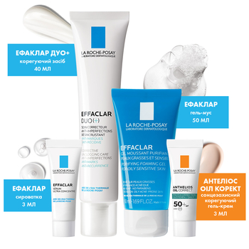 Набор La Roche-Posay Эфаклар Дуо+ (VUA03677) - Pampik - 2