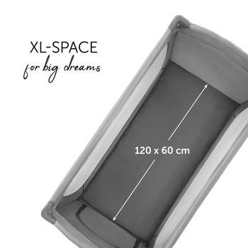 Дитячий манеж Hauck Sleep N Play Go Plus Grey, сірий (60081-8) - Pampik - 6