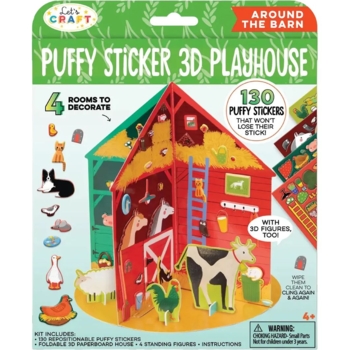 Розвиваючий 3Д набір Let's Craft Навколишнє середовище Амбар (PSP-03) - Pampik
