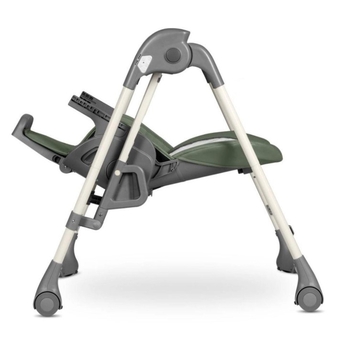 Стільчик для годування Lionelo Laurice Green Olive, з функцією гойдалки, оливковий - Pampik - 9