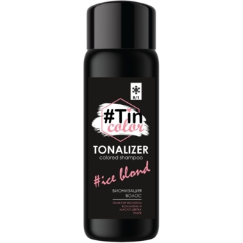 Тоналайзер для волос Tin Color Морозний блонд 8/1, 60 мл - Pampik