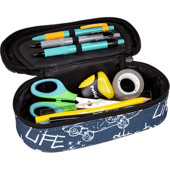 Пенал на блискавці CoolPack Campus Street Life, з органайзером для ручок, 23х9х5 см (F062697) - Pampik - 2