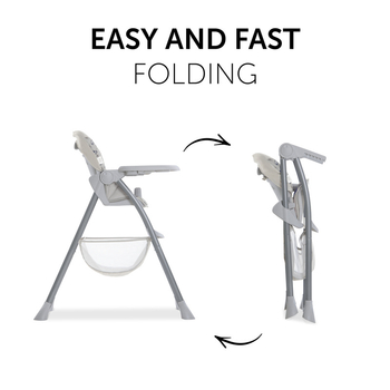 Стільчик для годування Hauck Sit N Fold Pooh Cuddles, бежевий (64105-7) - Pampik - 6